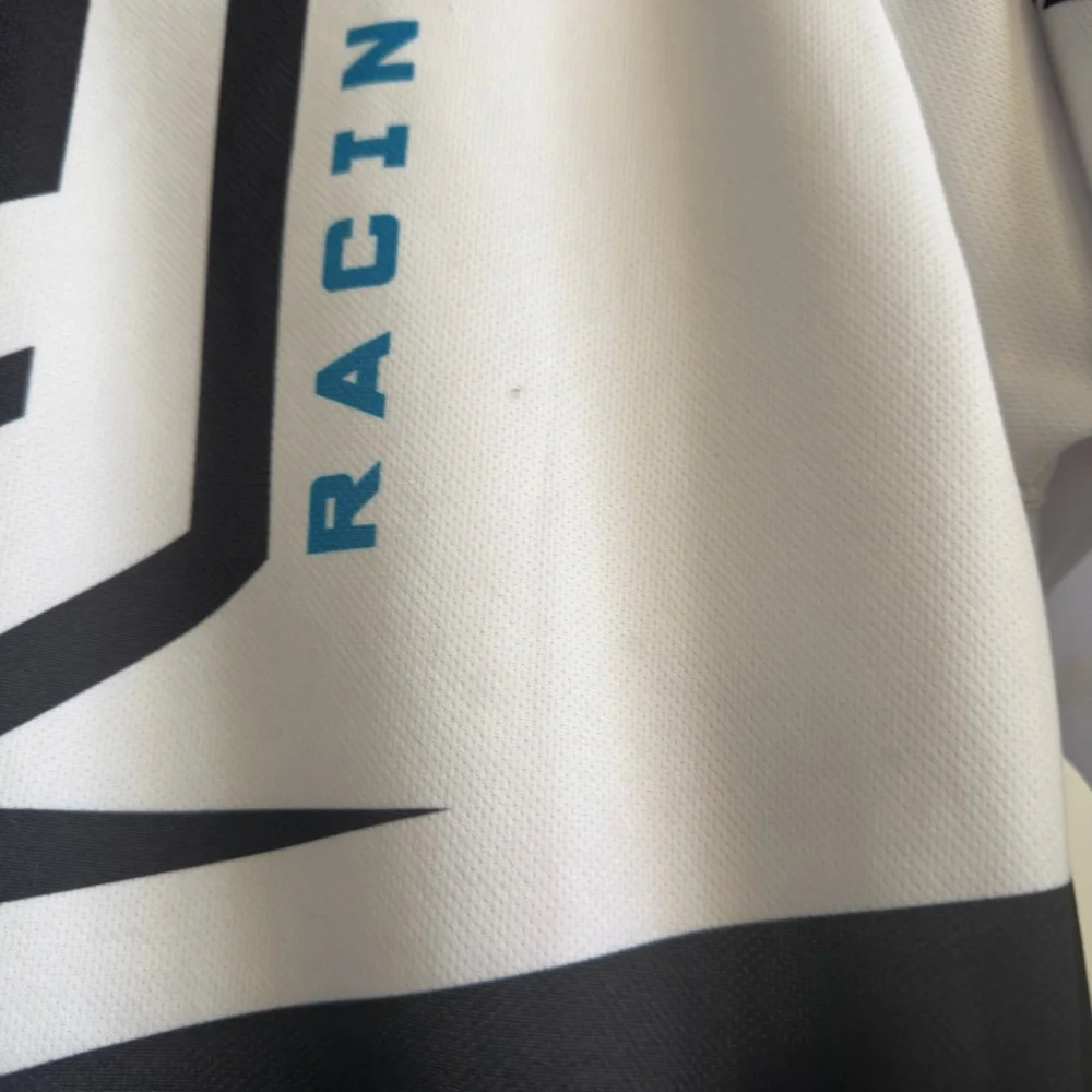 Fly Racing Motocross Jersey‎ Youth YXL Black White F-16 MX BMX